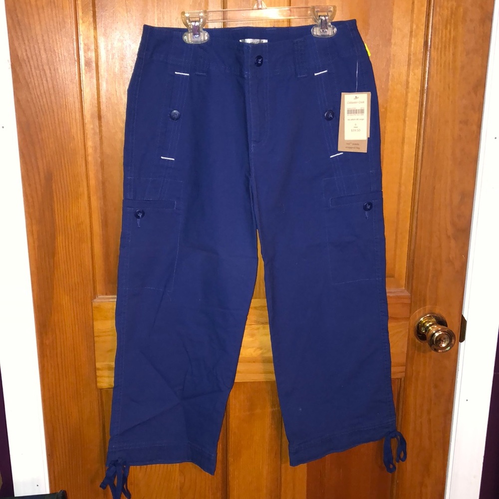 Coldwater Creek Ivy Pants Cropped Leg Capris
